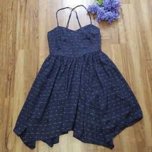 SOLD- O'Neill Cross Strap Fit&Flare/Skater Dress